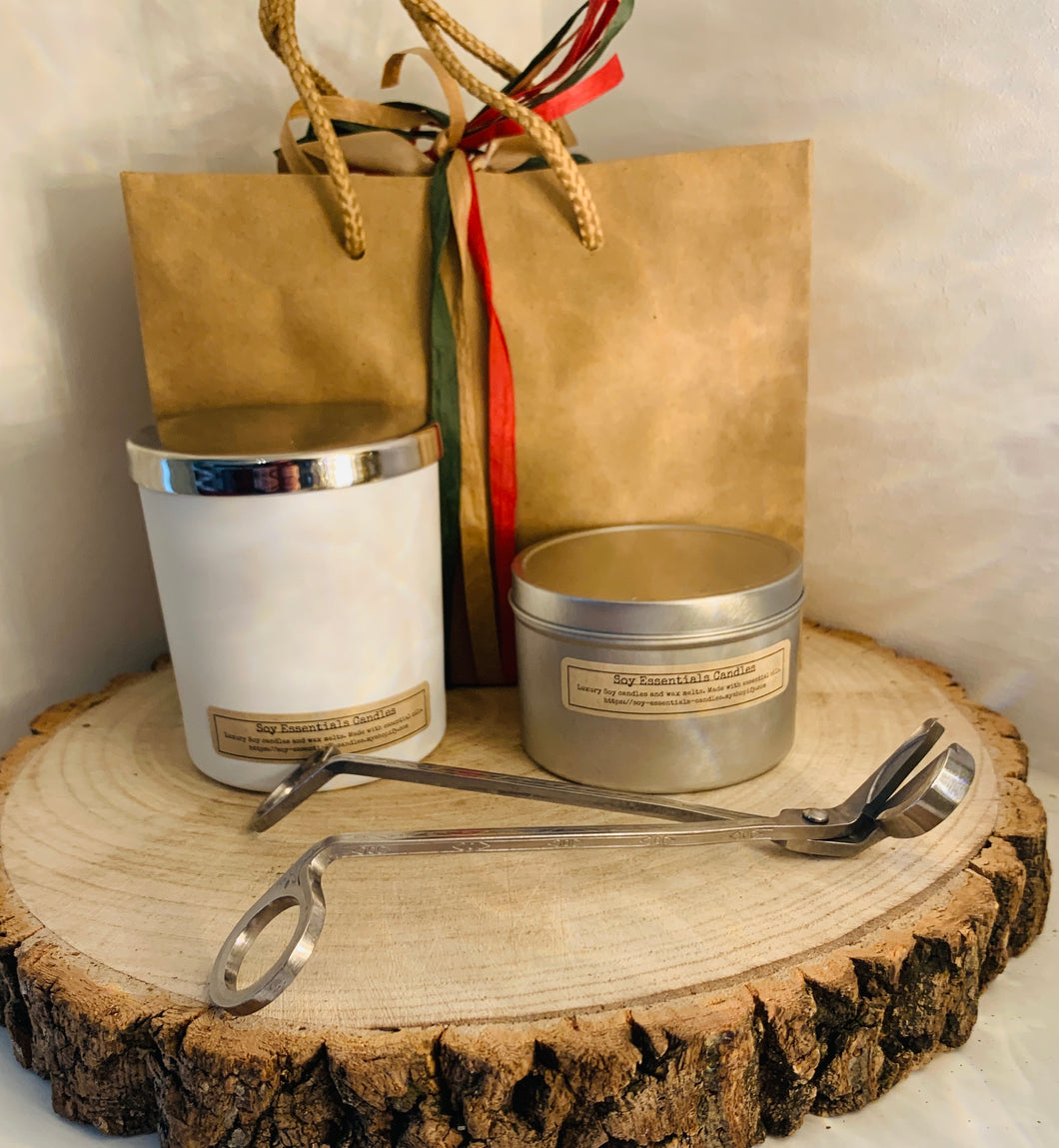 Candle lovers gift bag